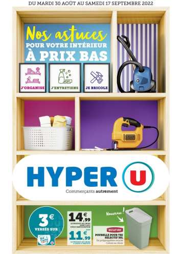 Catalogue HYPER U - 30/08/2022 - 17/09/2022.