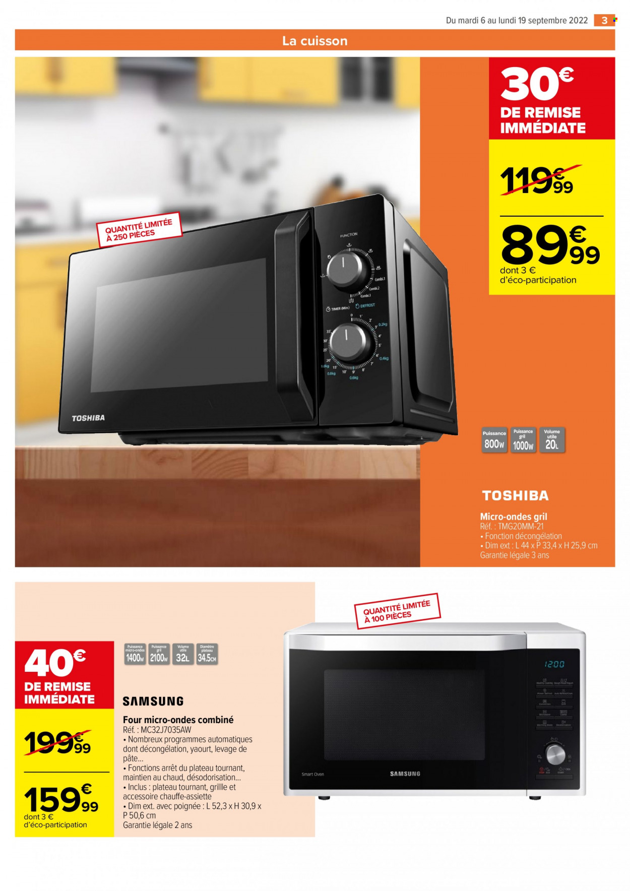 Catalogue Carrefour Hypermarchés - 06/09/2022 - 19/09/2022. Page 3
