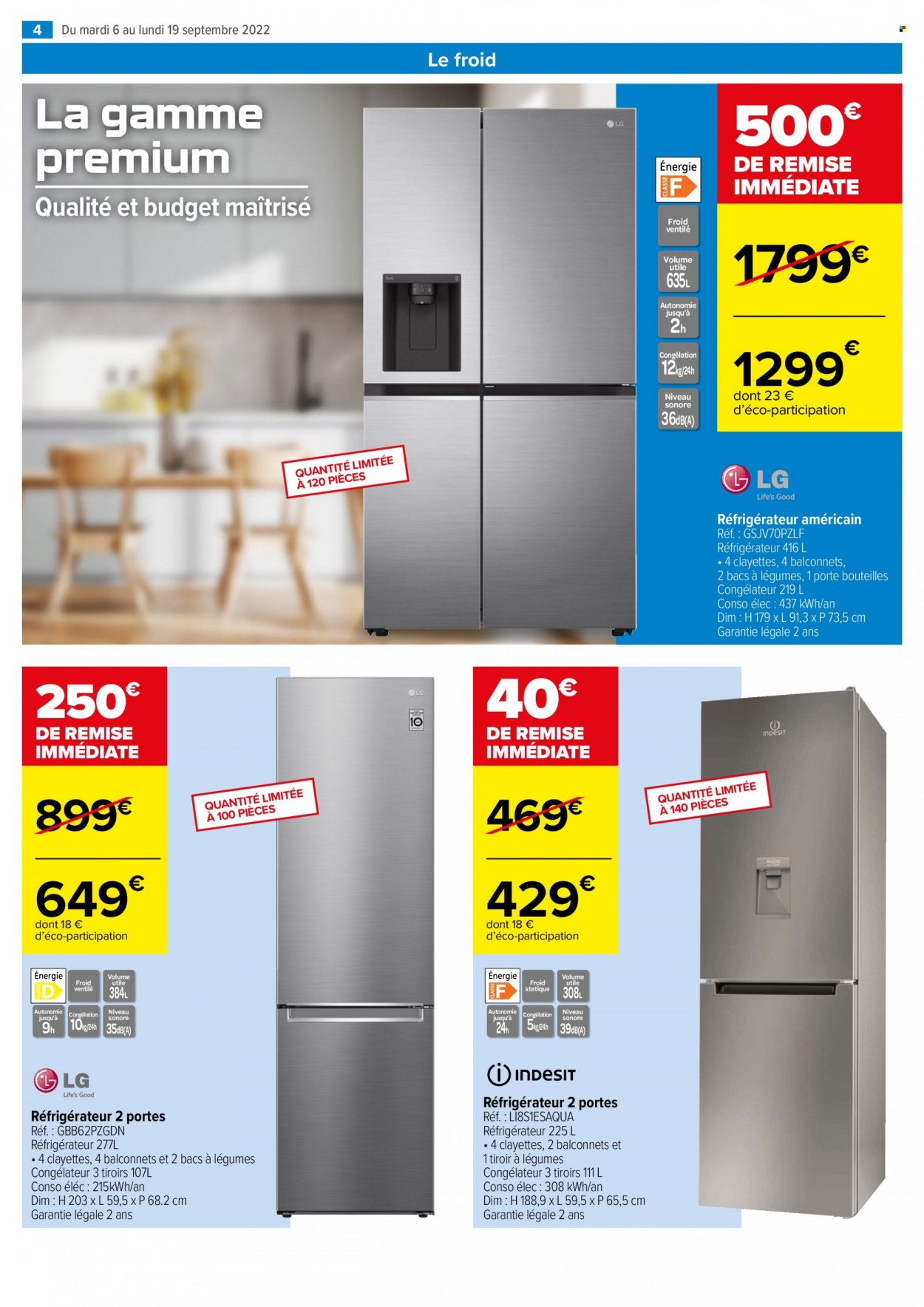 Catalogue Carrefour Hypermarchés - 06/09/2022 - 19/09/2022. Page 4