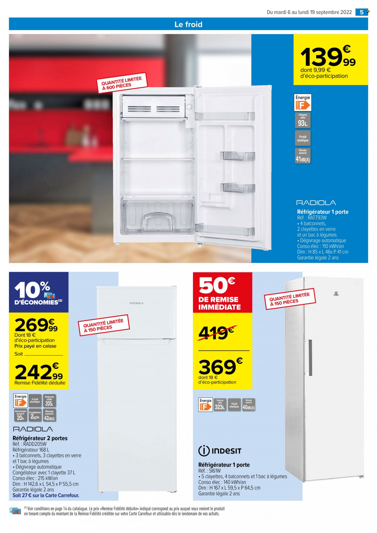 Catalogue Carrefour Hypermarchés - 06/09/2022 - 19/09/2022. Page 5