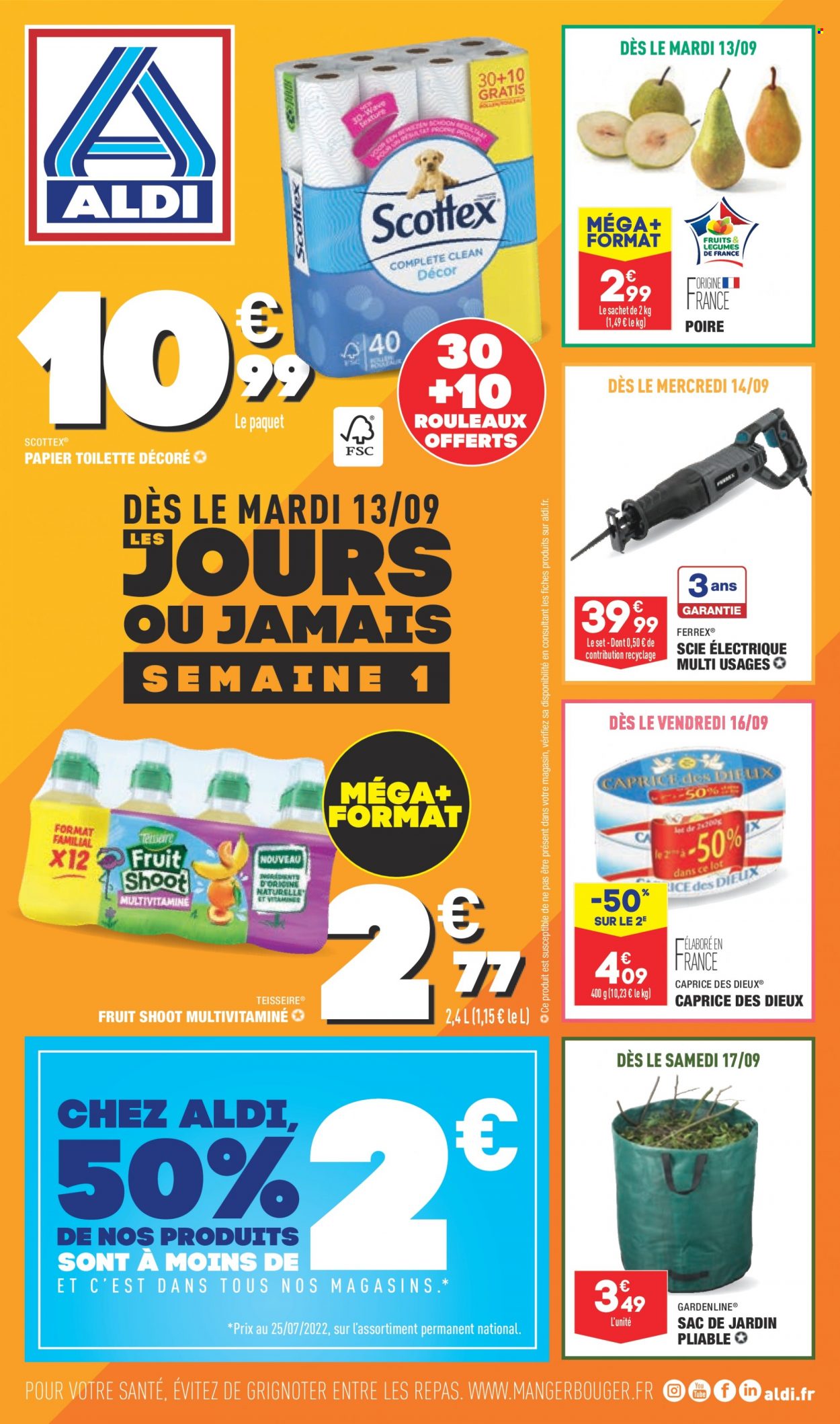 Catalogue ALDI - 13/09/2022 - 19/09/2022. Page 1