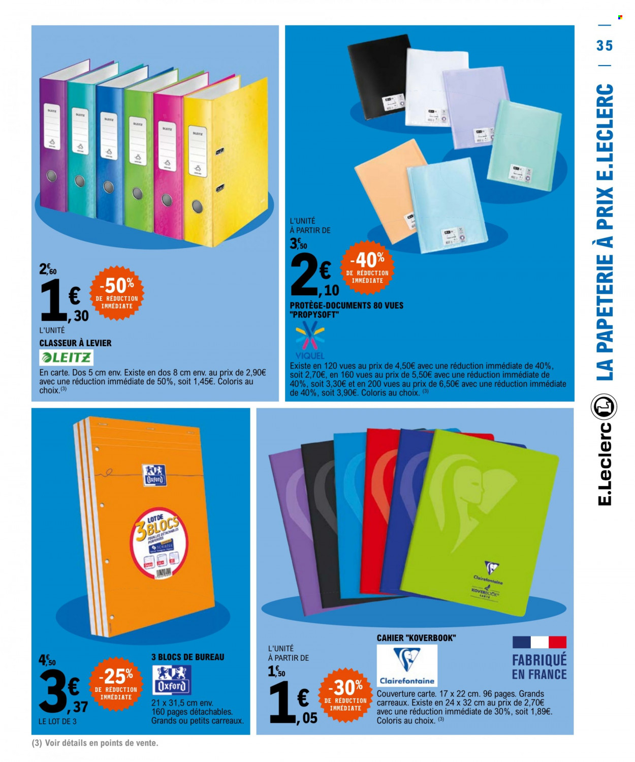 Catalogue E.Leclerc - 06/09/2022 - 17/09/2022. Page 35