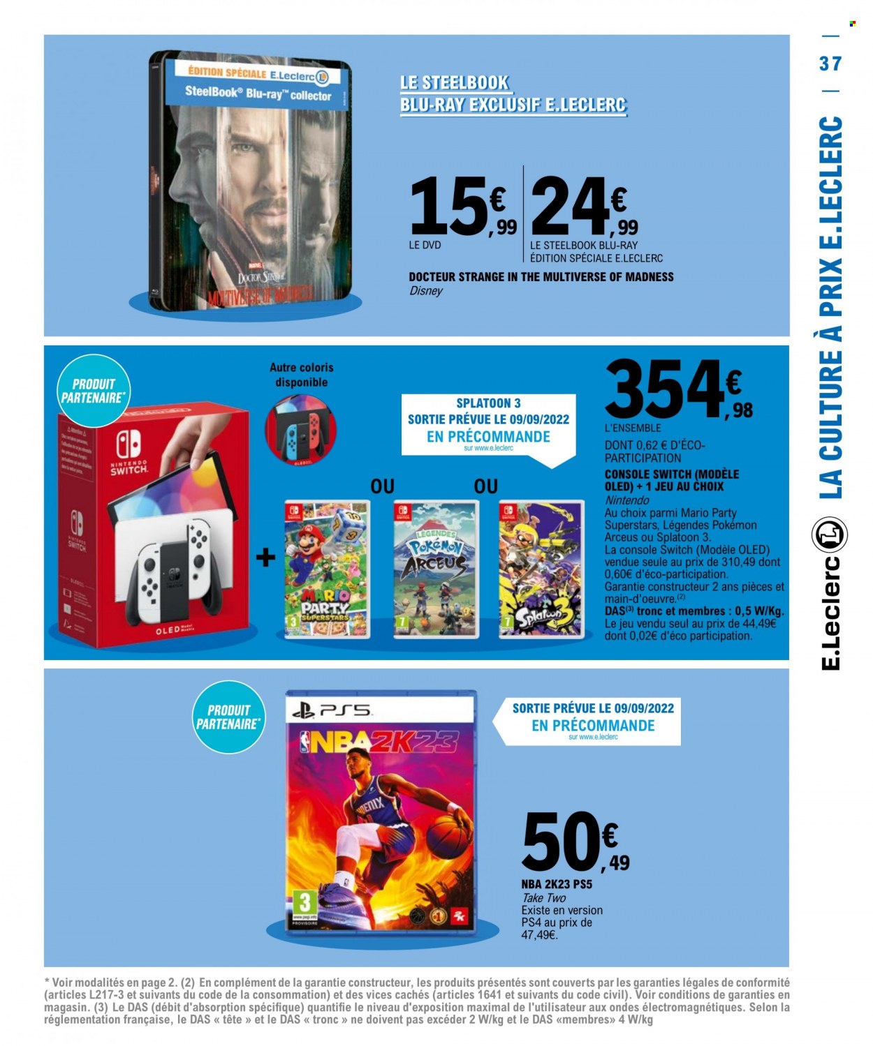 Catalogue E.Leclerc - 06/09/2022 - 17/09/2022. Page 37