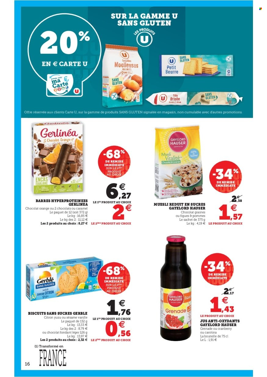 Catalogue SUPER U - 06/09/2022 - 17/09/2022. Page 16