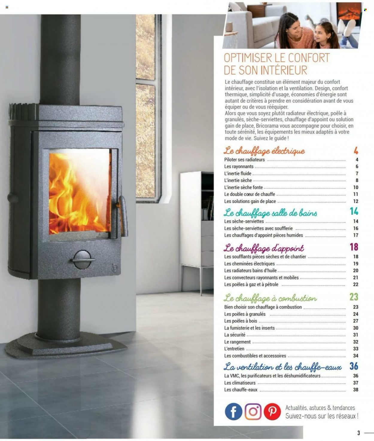 thumbnail - Catalogue Bricorama - 05/09/2022 - 31/12/2022 - Produits soldés - radiateur, poêle. Page 3.