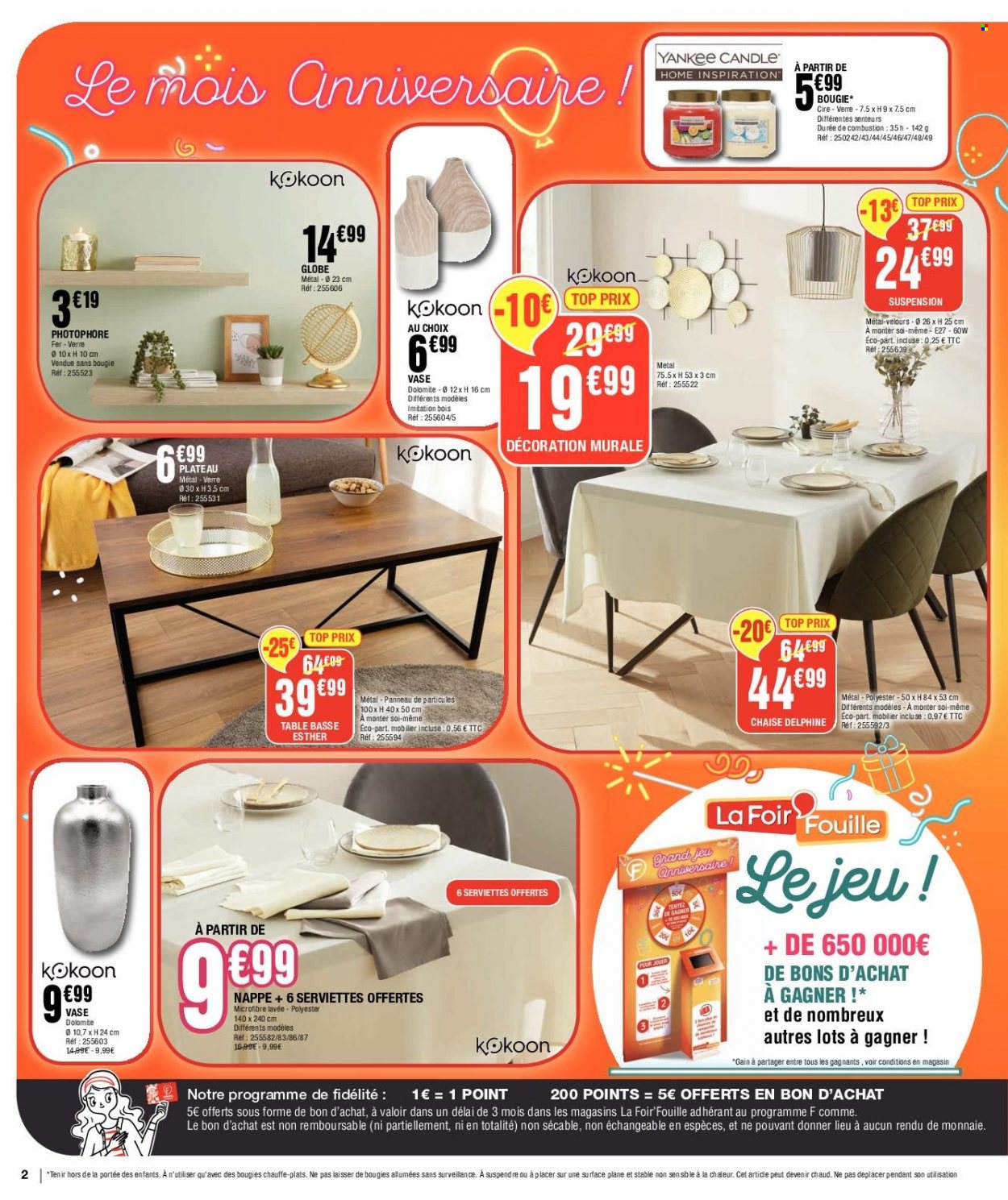 Catalogue La Foir'Fouille - 05/09/2022 - 11/09/2022. Page 2