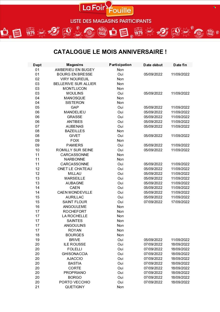 Catalogue La Foir'Fouille - 05/09/2022 - 11/09/2022. Page 17