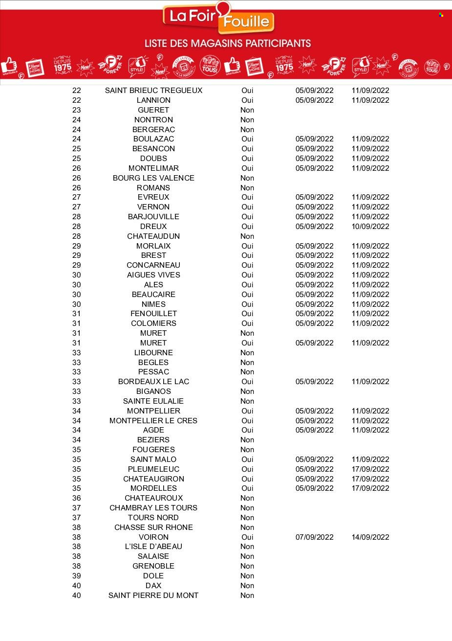 Catalogue La Foir'Fouille - 05/09/2022 - 11/09/2022. Page 18