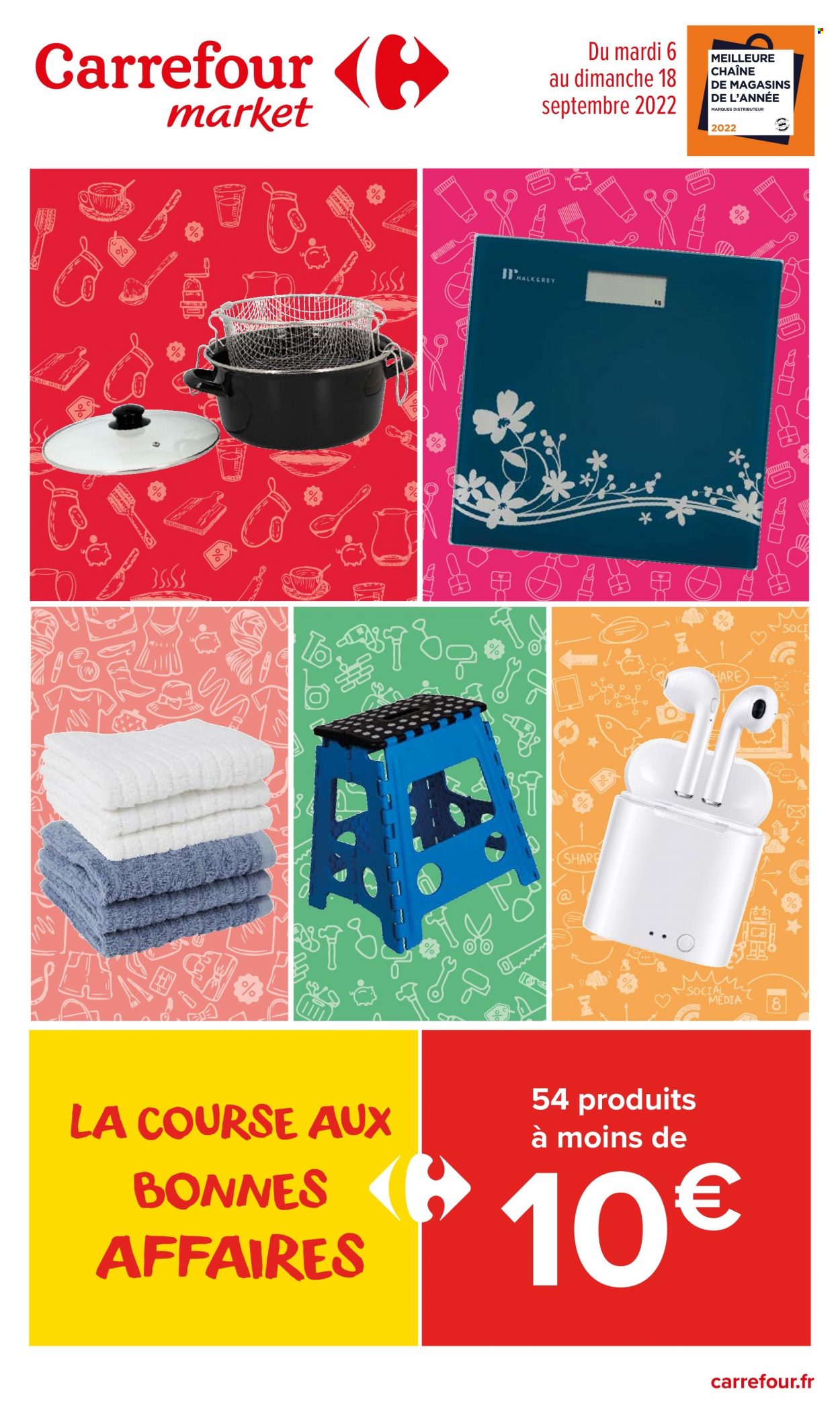 Catalogue Carrefour Market - 06/09/2022 - 18/09/2022. Page 1