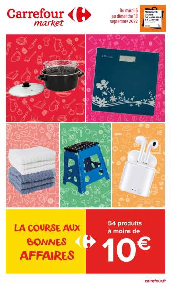 Catalogue Carrefour Market - 06/09/2022 - 18/09/2022.