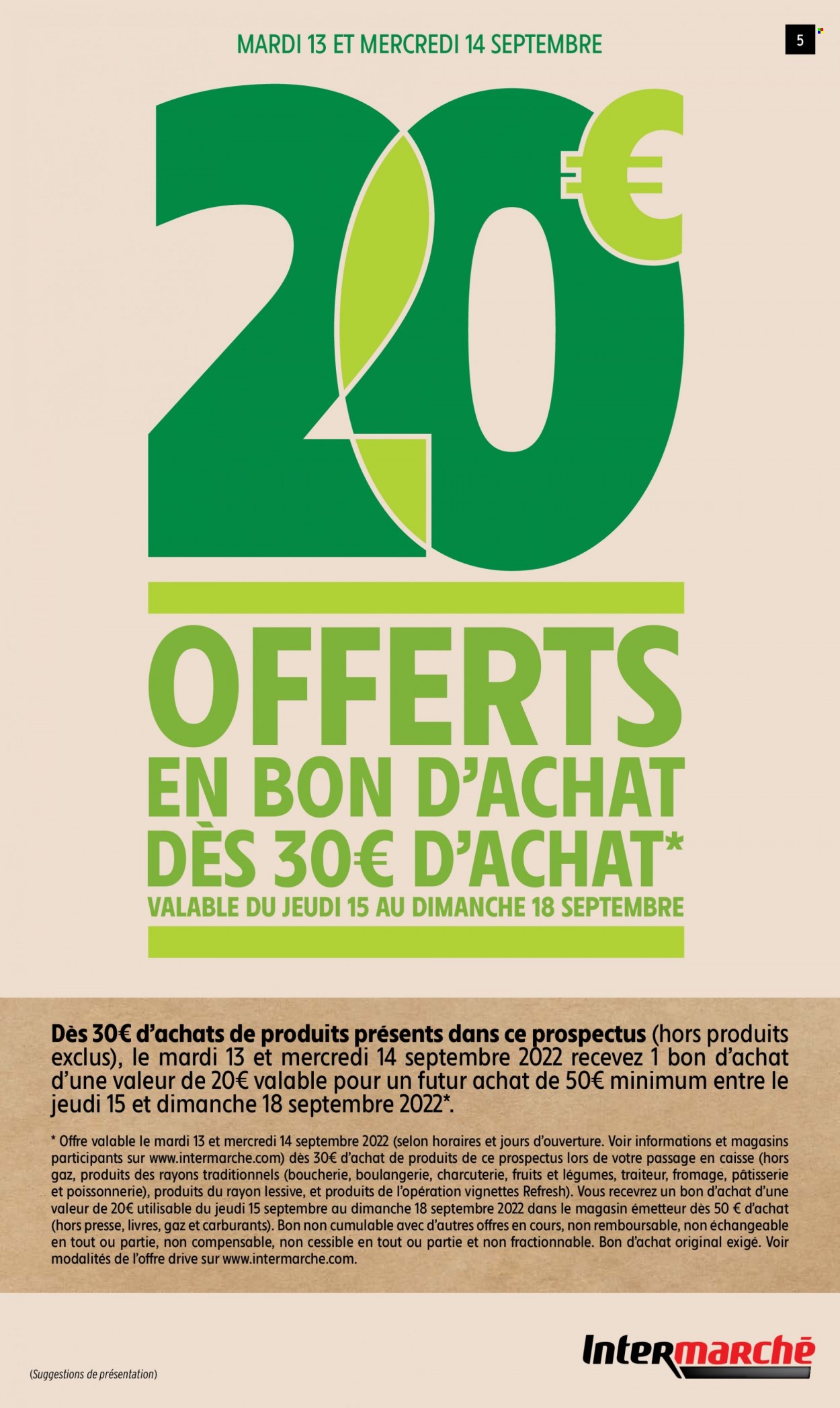 Catalogue Intermarché Hyper - 13/09/2022 - 18/09/2022. Page 5