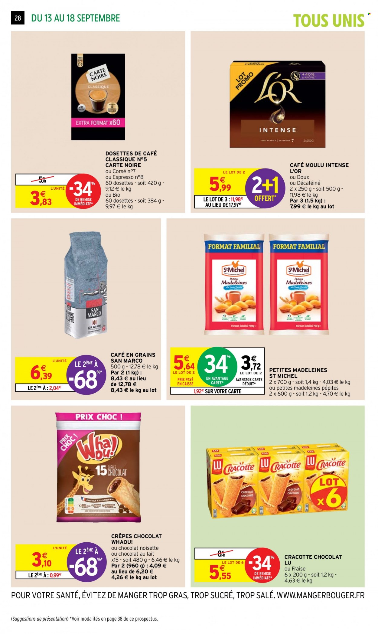Catalogue Intermarché Super - 13/09/2022 - 18/09/2022. Page 28