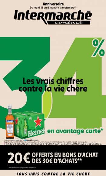 Catalogue Intermarché Contact - 13/09/2022 - 18/09/2022.
