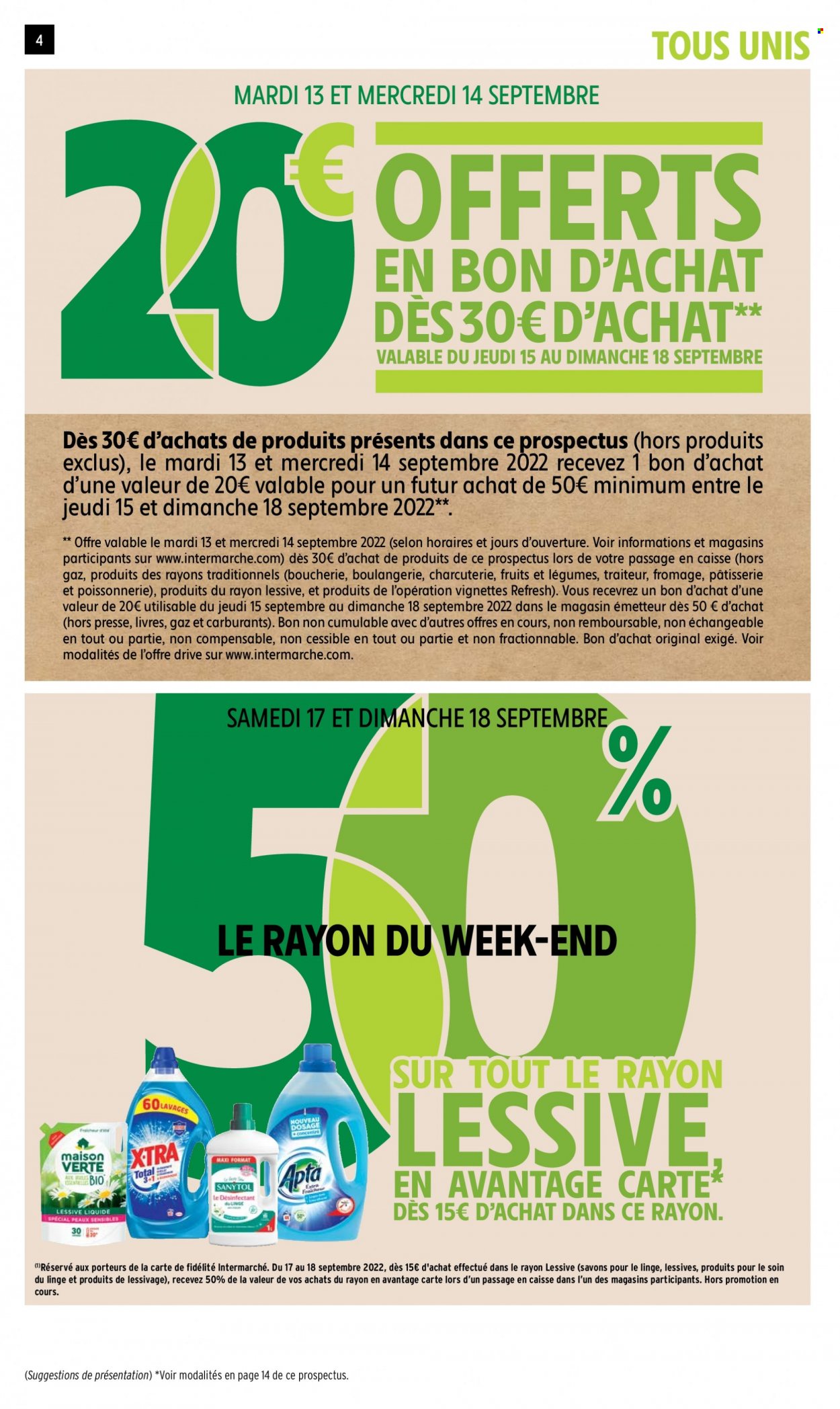 Catalogue Intermarché Contact - 13/09/2022 - 18/09/2022. Page 4