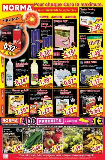 Catalogue Norma - 14/09/2022 - 19/09/2022.