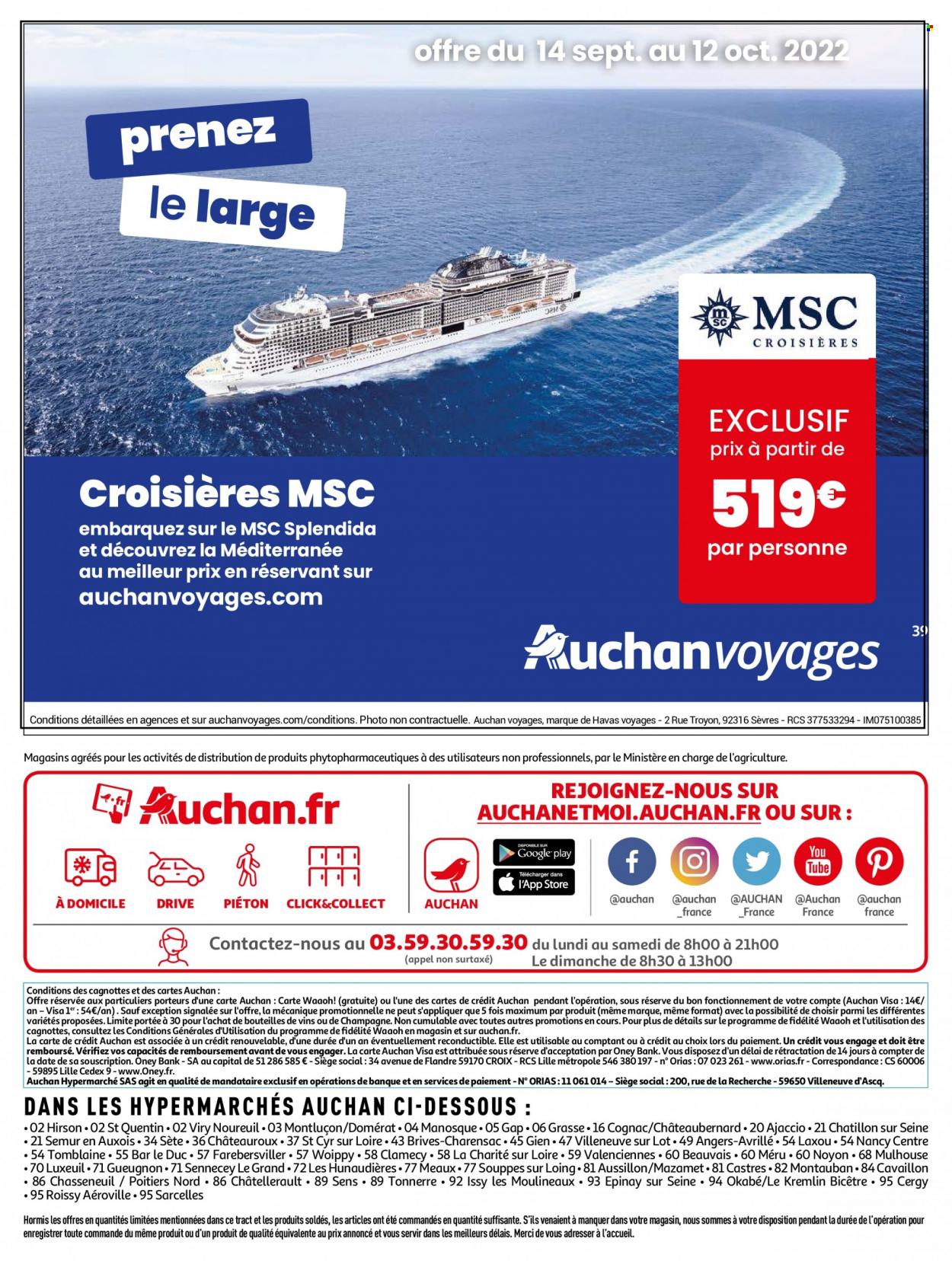 Catalogue Auchan - 14/09/2022 - 20/09/2022. Page 39