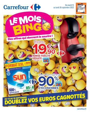 Catalogue Carrefour Hypermarchés - 13/09/2022 - 26/09/2022.