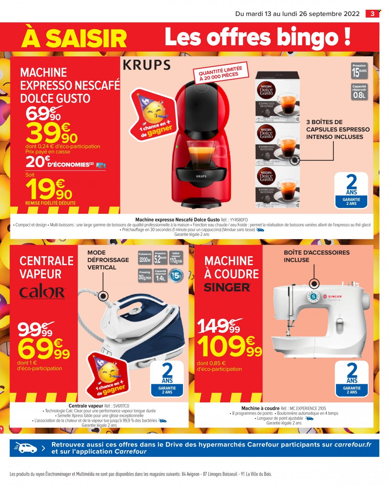 Catalogue Carrefour Hypermarchés - 13/09/2022 - 26/09/2022. Page 5