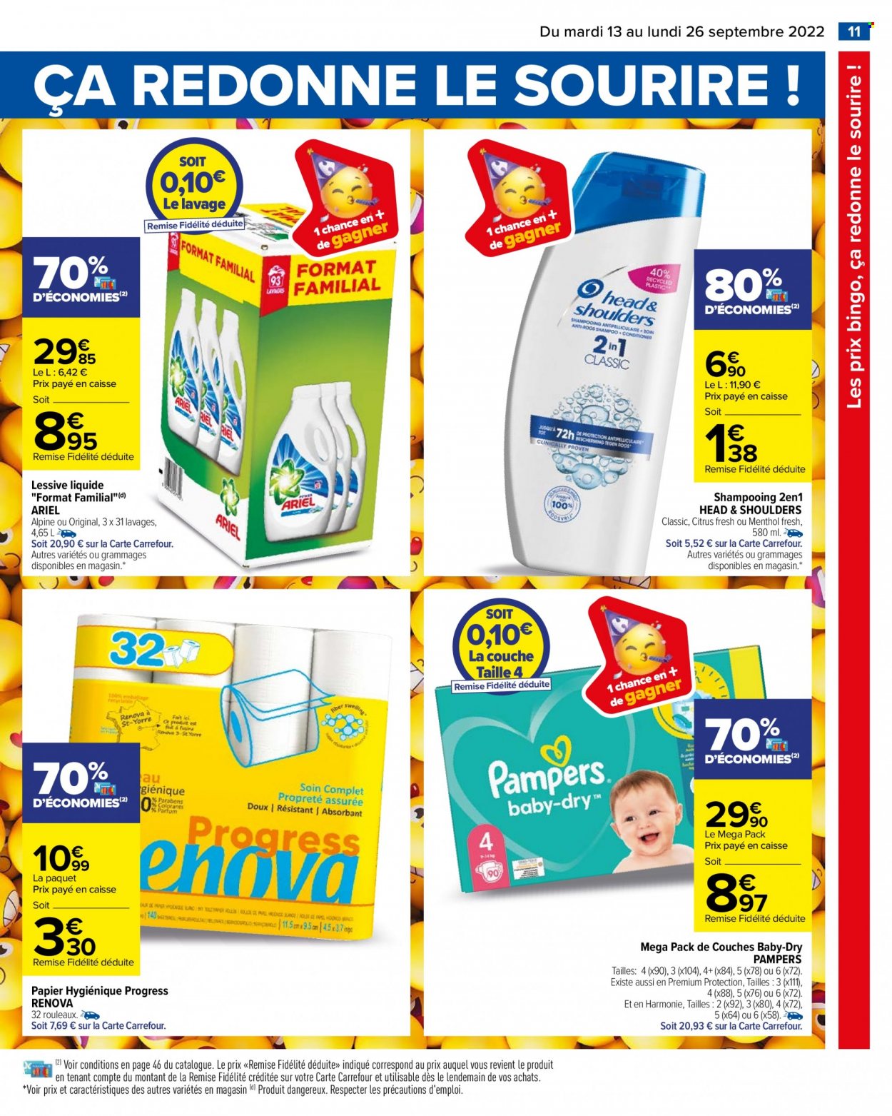 Catalogue Carrefour Hypermarchés - 13/09/2022 - 26/09/2022. Page 13