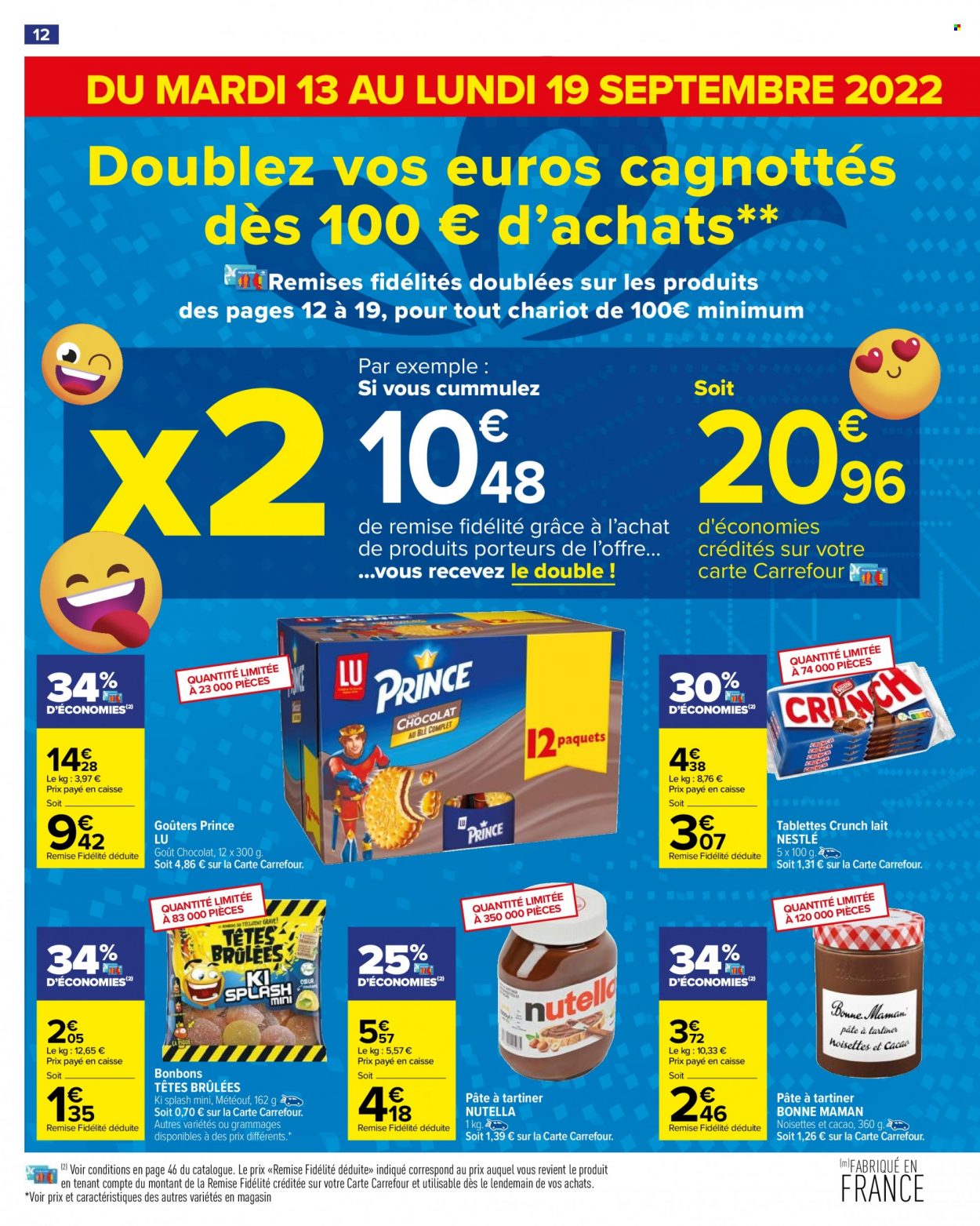Catalogue Carrefour Hypermarchés - 13/09/2022 - 26/09/2022. Page 14