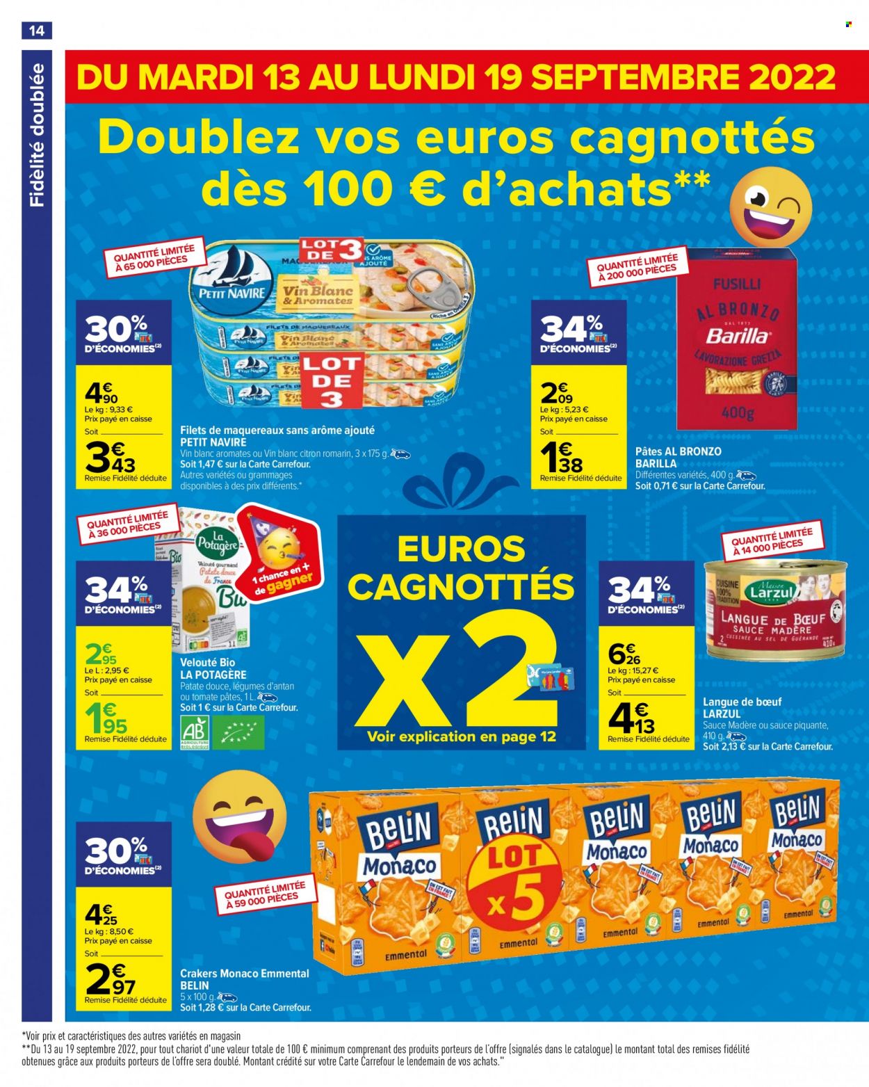 Catalogue Carrefour Hypermarchés - 13/09/2022 - 26/09/2022. Page 16