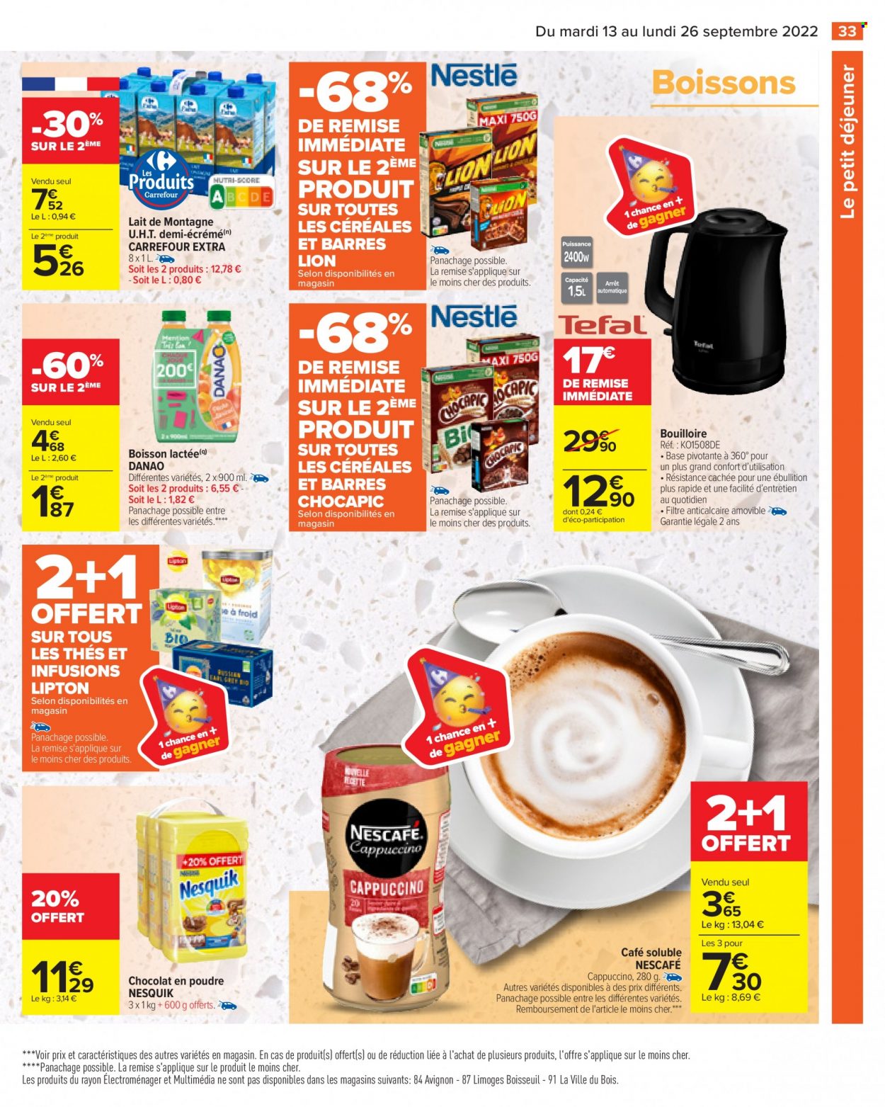 Catalogue Carrefour Hypermarchés - 13/09/2022 - 26/09/2022. Page 35