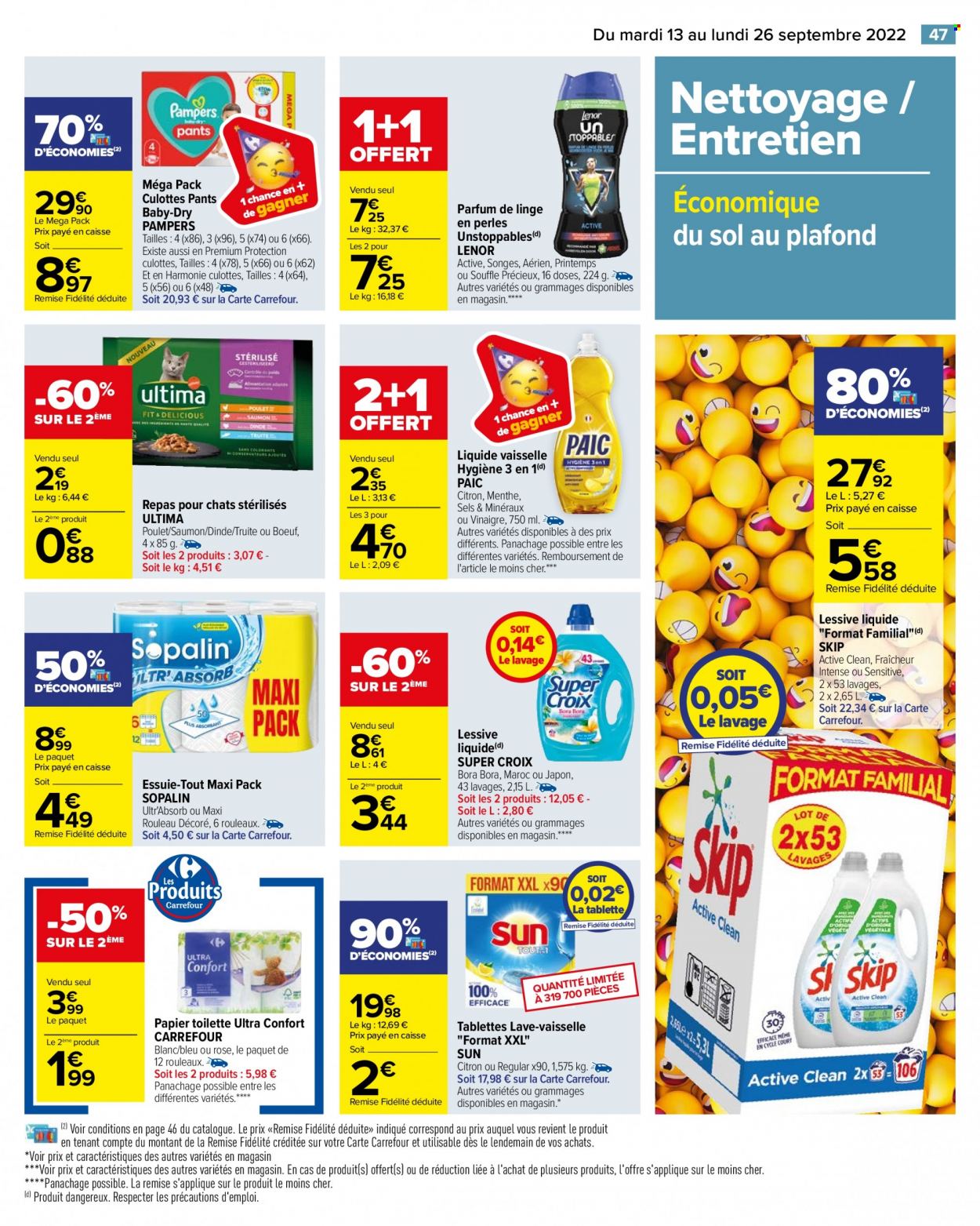 Catalogue Carrefour Hypermarchés - 13/09/2022 - 26/09/2022. Page 49