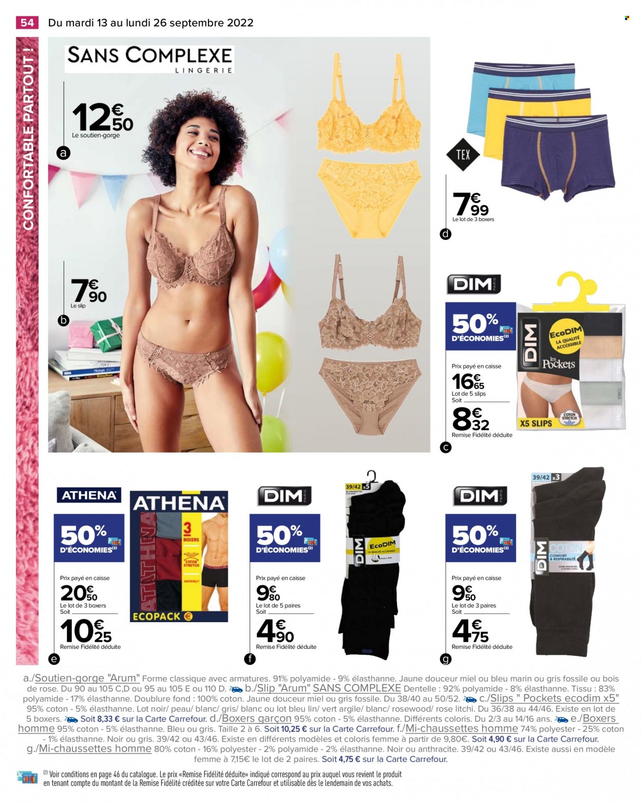 Catalogue Carrefour Hypermarchés - 13/09/2022 - 26/09/2022. Page 56