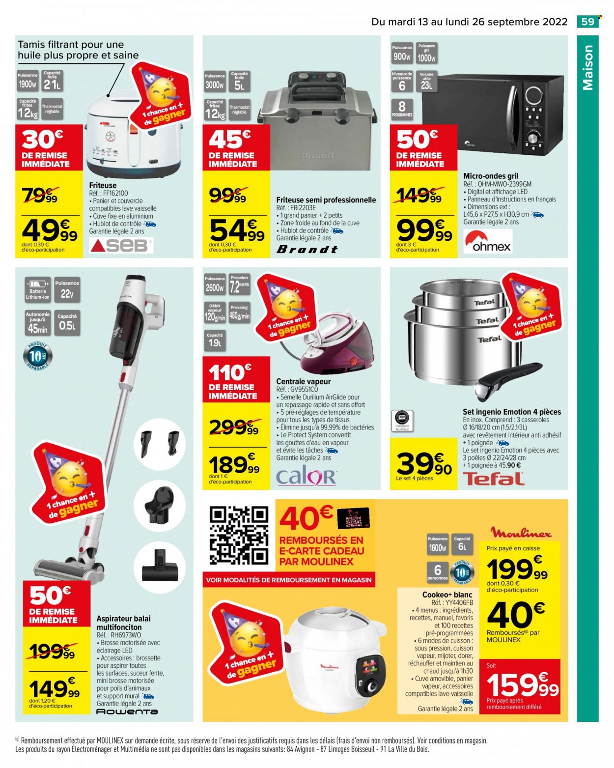 Catalogue Carrefour Hypermarchés - 13/09/2022 - 26/09/2022. Page 61