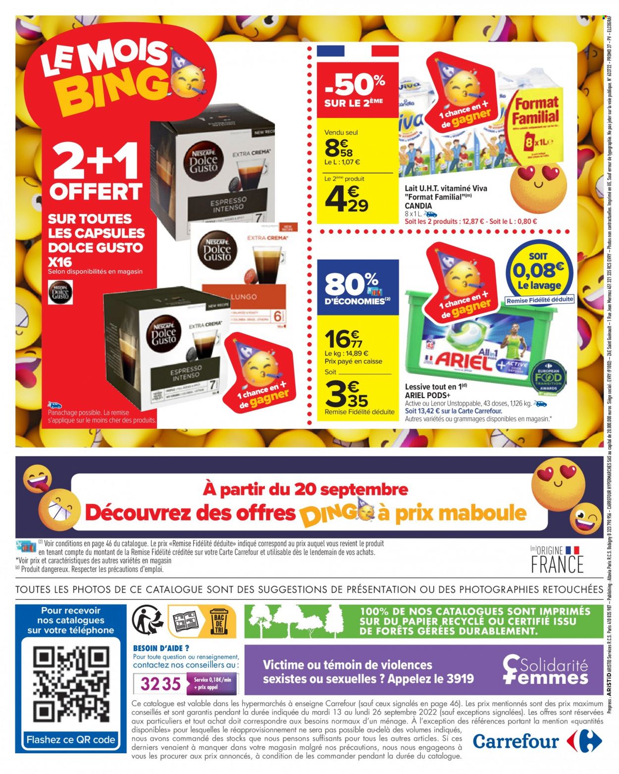 Catalogue Carrefour Hypermarchés - 13/09/2022 - 26/09/2022. Page 66