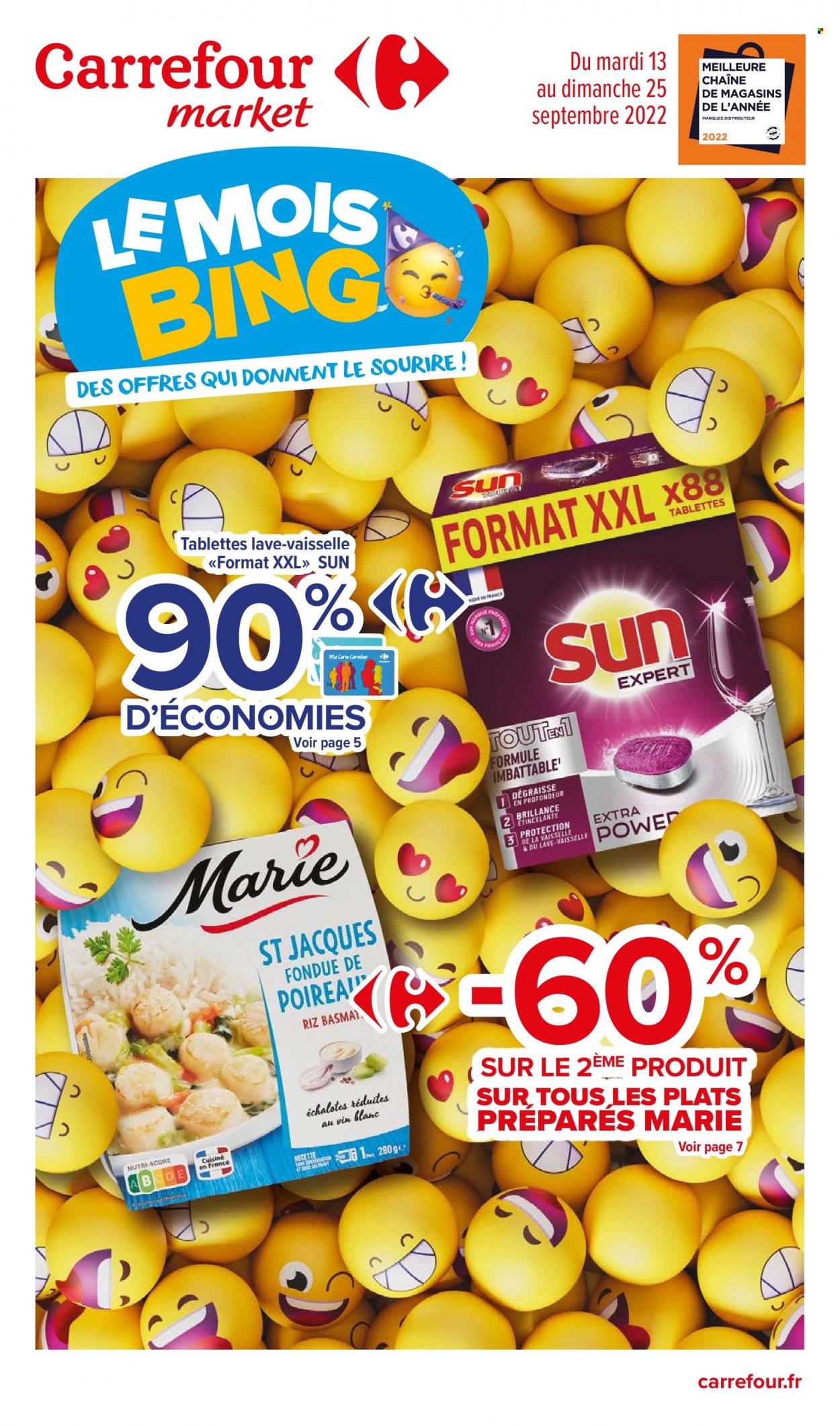 Catalogue Carrefour Market - 13/09/2022 - 25/09/2022. Page 1