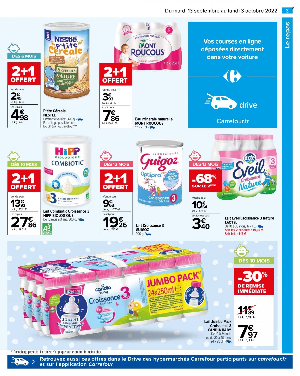 Catalogue Carrefour Hypermarchés - 13/09/2022 - 03/10/2022. Page 3