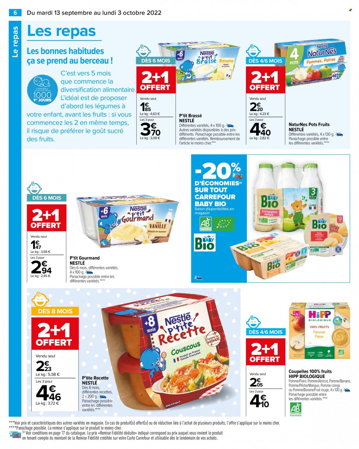 Catalogue Carrefour Hypermarchés - 13/09/2022 - 03/10/2022. Page 6