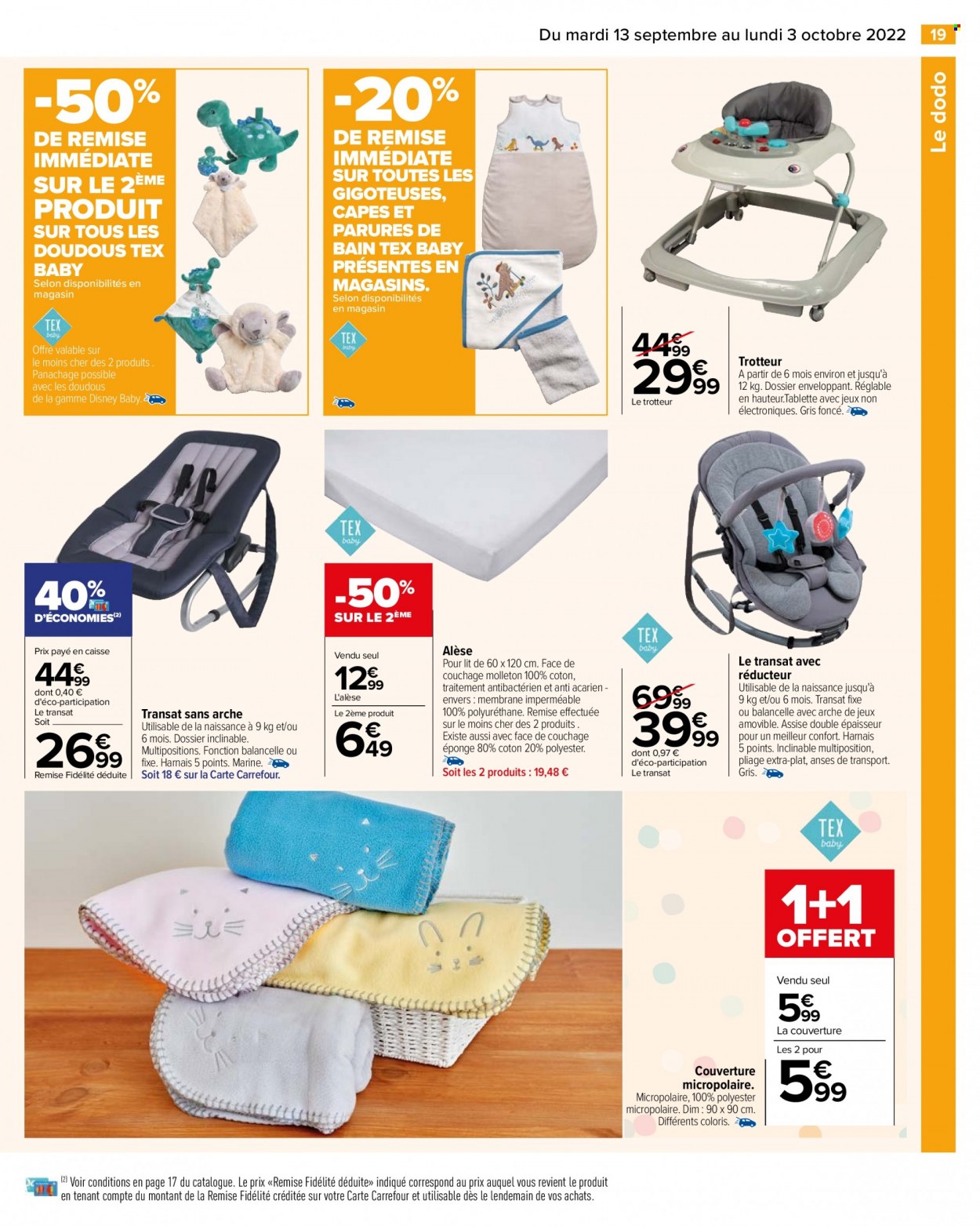 Catalogue Carrefour Hypermarchés - 13/09/2022 - 03/10/2022. Page 19