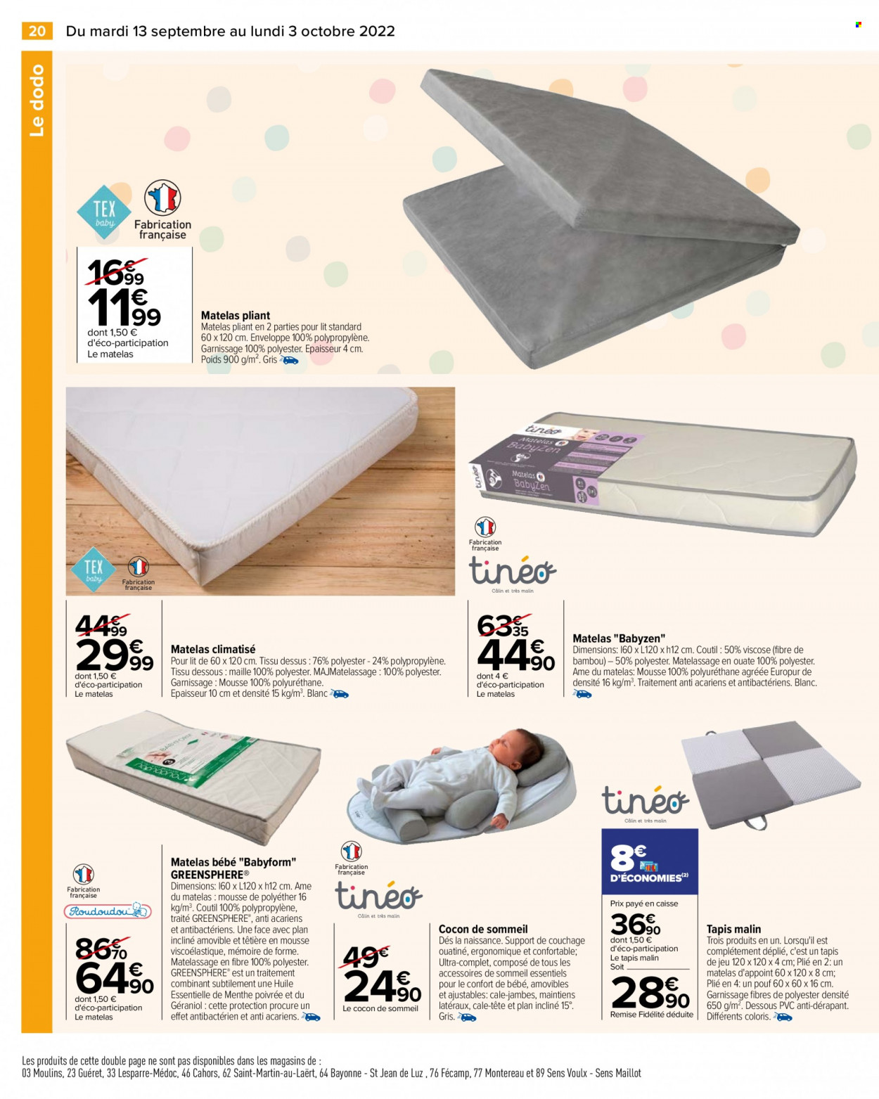 Catalogue Carrefour Hypermarchés - 13/09/2022 - 03/10/2022. Page 20