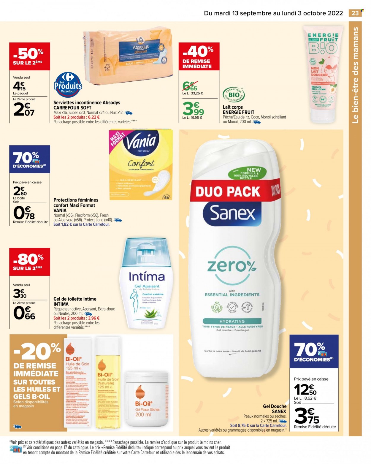 Catalogue Carrefour Hypermarchés - 13/09/2022 - 03/10/2022. Page 23