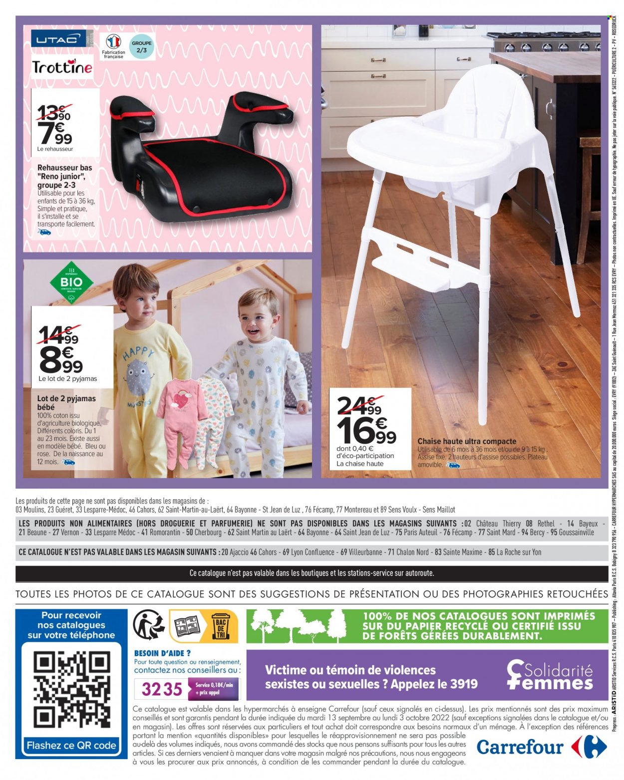 Catalogue Carrefour Hypermarchés - 13/09/2022 - 03/10/2022. Page 24