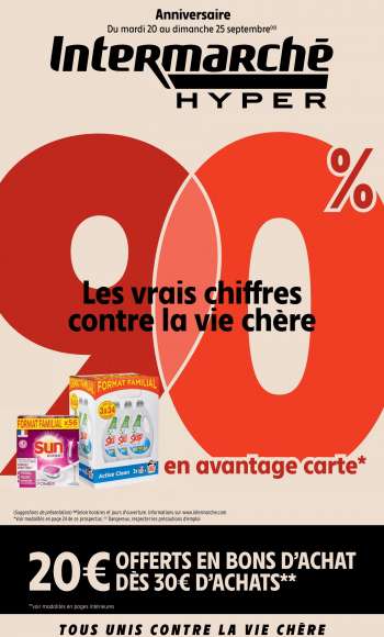 Catalogue Intermarché Hyper - 20/09/2022 - 25/09/2022.