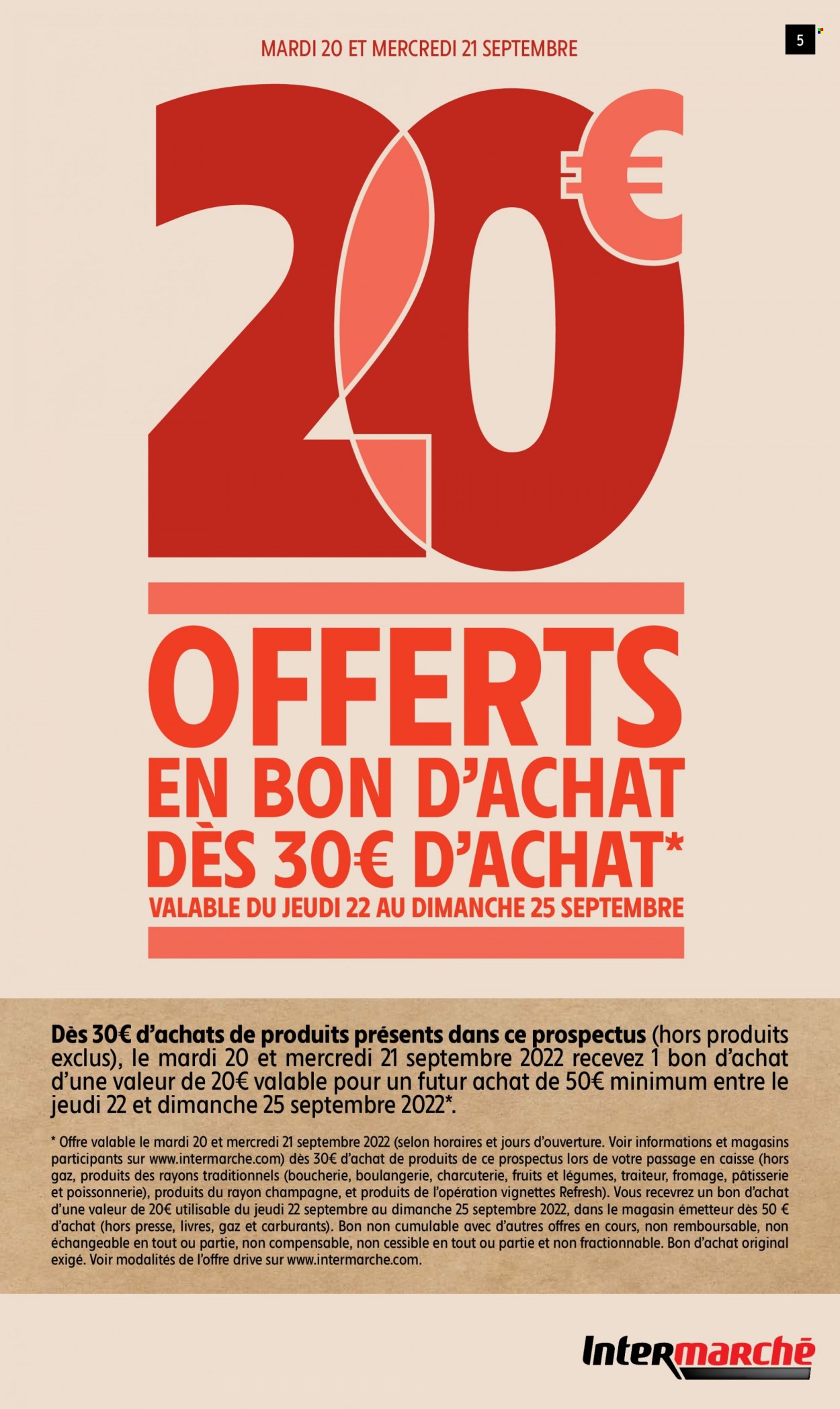 Catalogue Intermarché Hyper - 20/09/2022 - 25/09/2022. Page 5