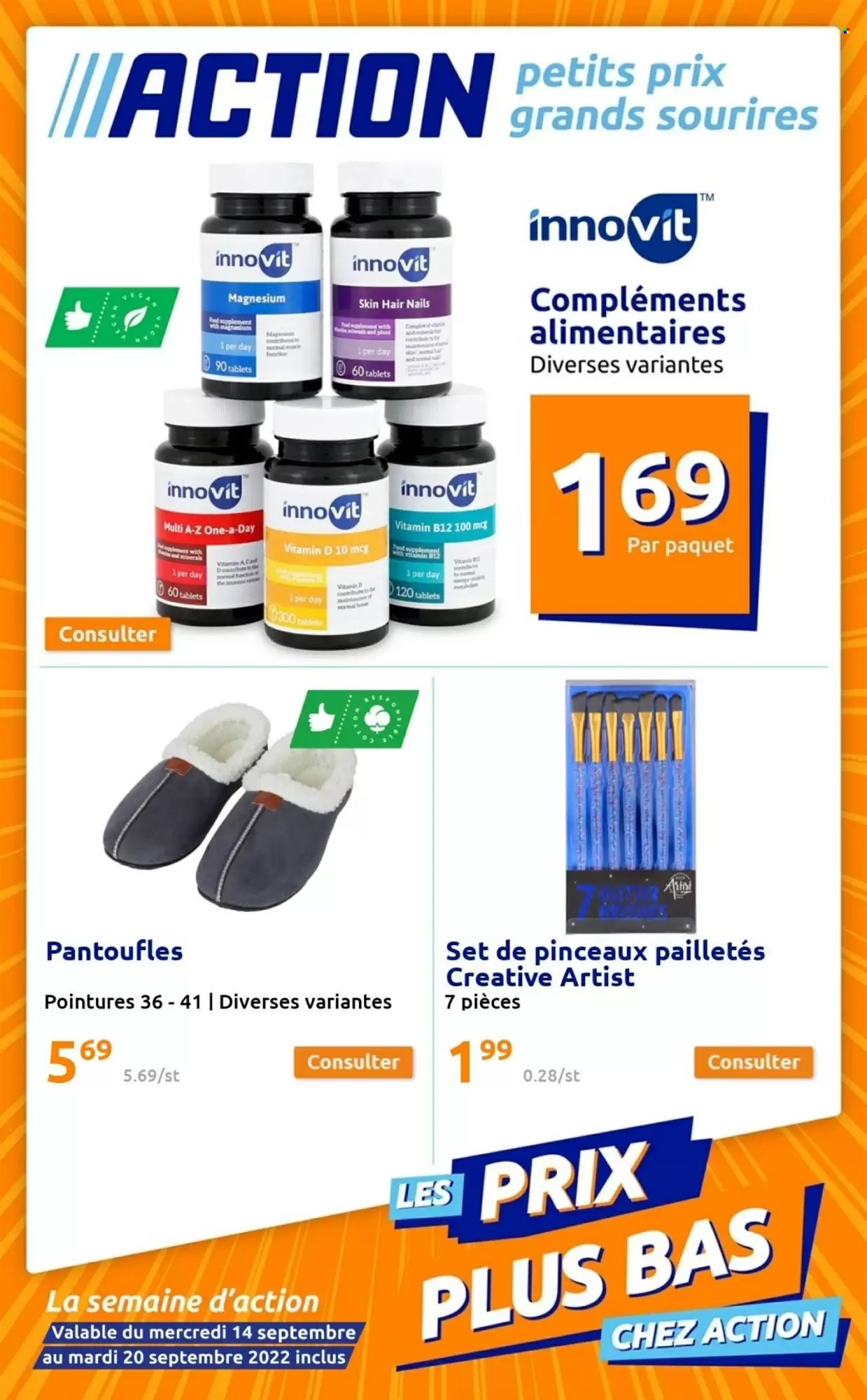 Catalogue Action - 14/09/2022 - 20/09/2022. Page 1
