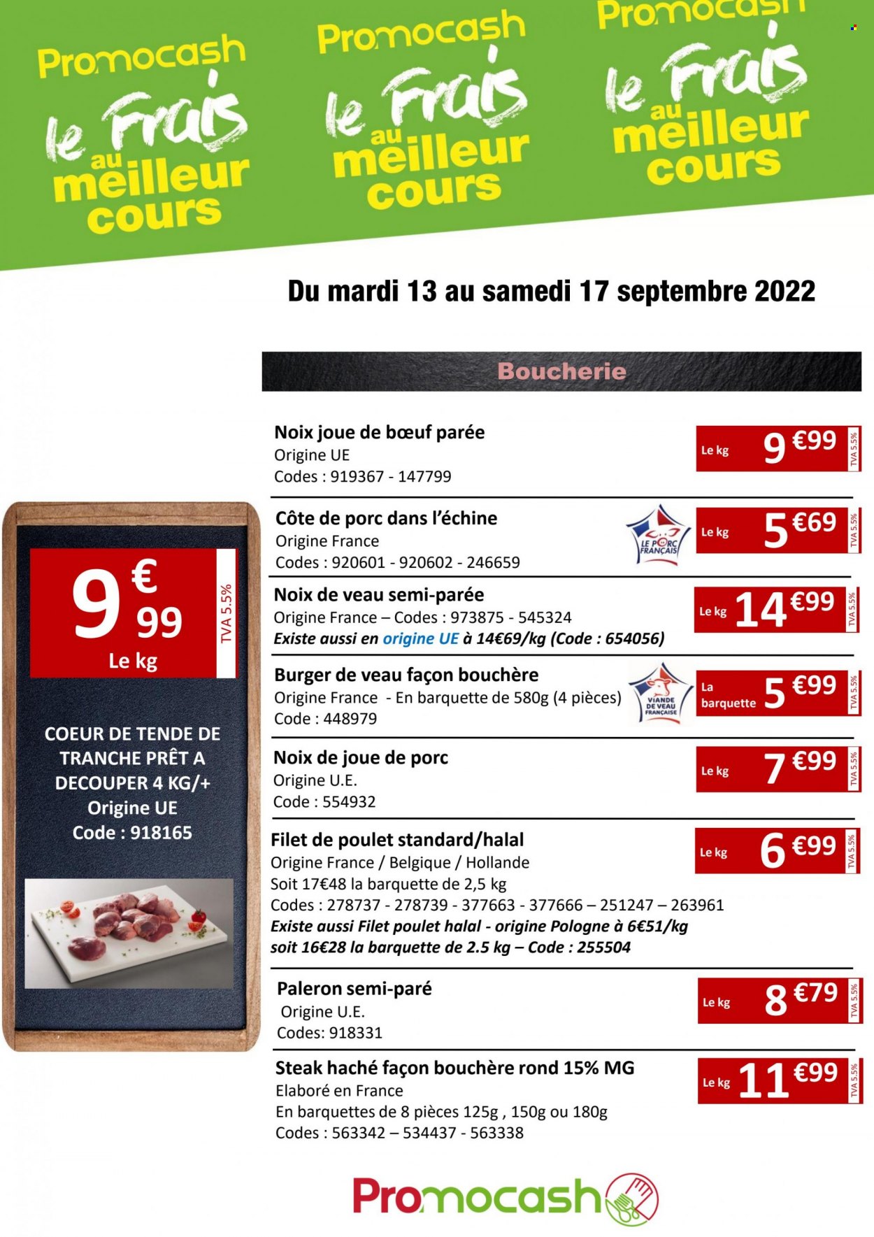 Catalogue Promocash - 13/09/2022 - 17/09/2022. Page 1