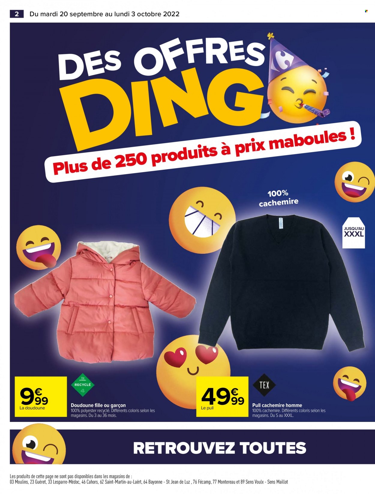 Catalogue Carrefour Hypermarchés - 20/09/2022 - 03/10/2022. Page 4