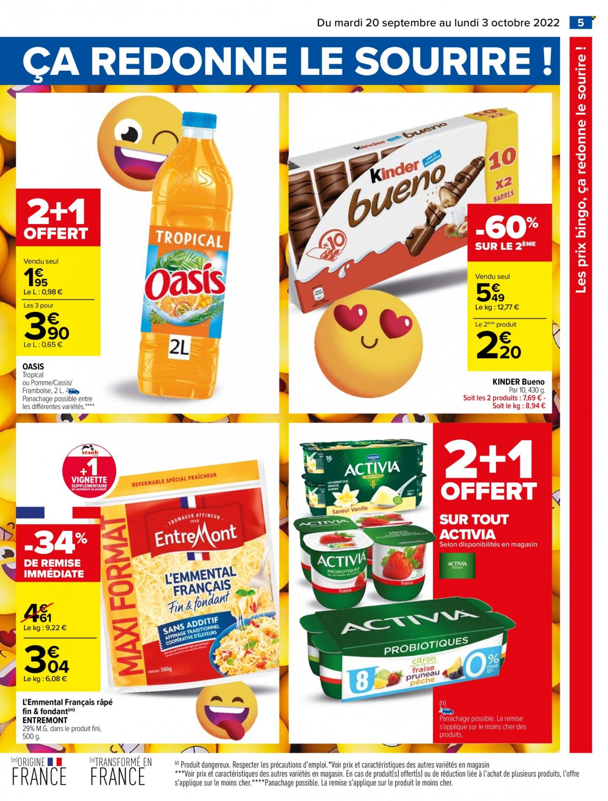 Catalogue Carrefour Hypermarchés - 20/09/2022 - 03/10/2022. Page 7