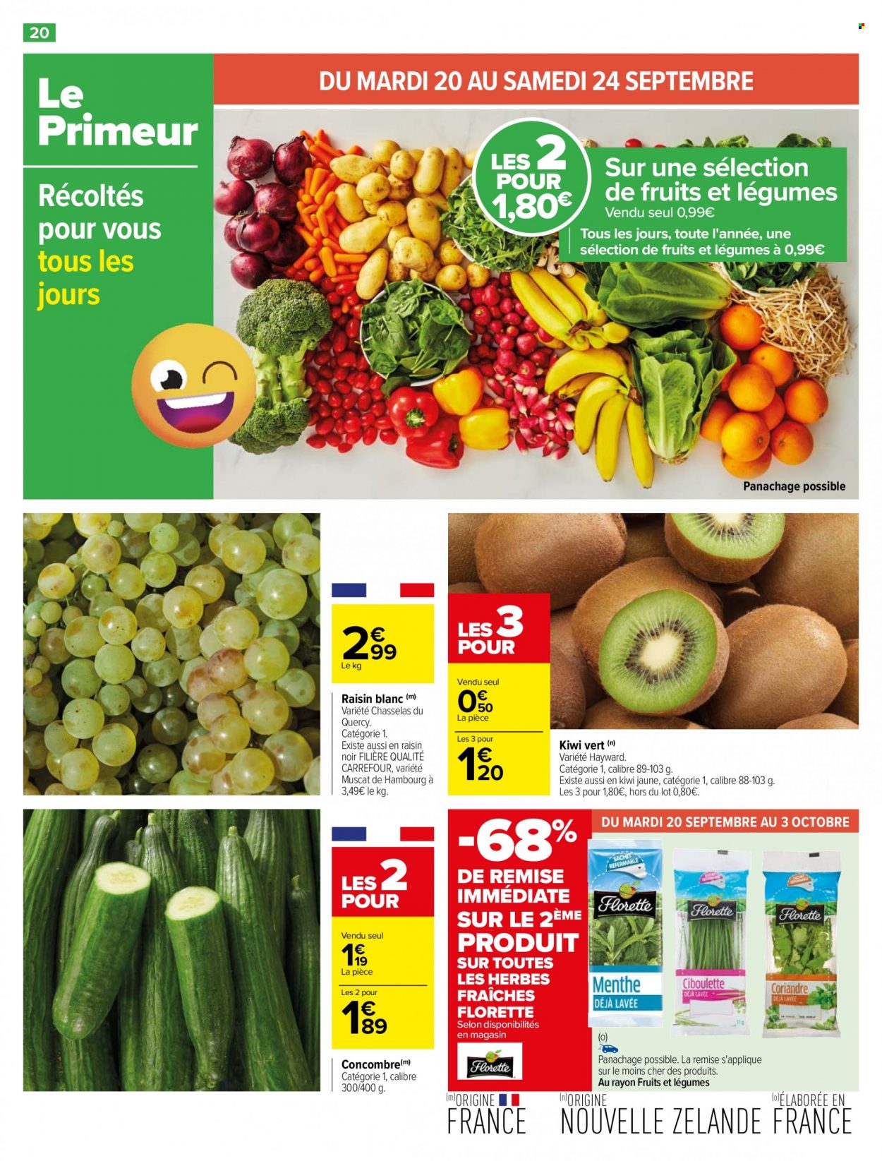 Catalogue Carrefour Hypermarchés - 20/09/2022 - 03/10/2022. Page 22