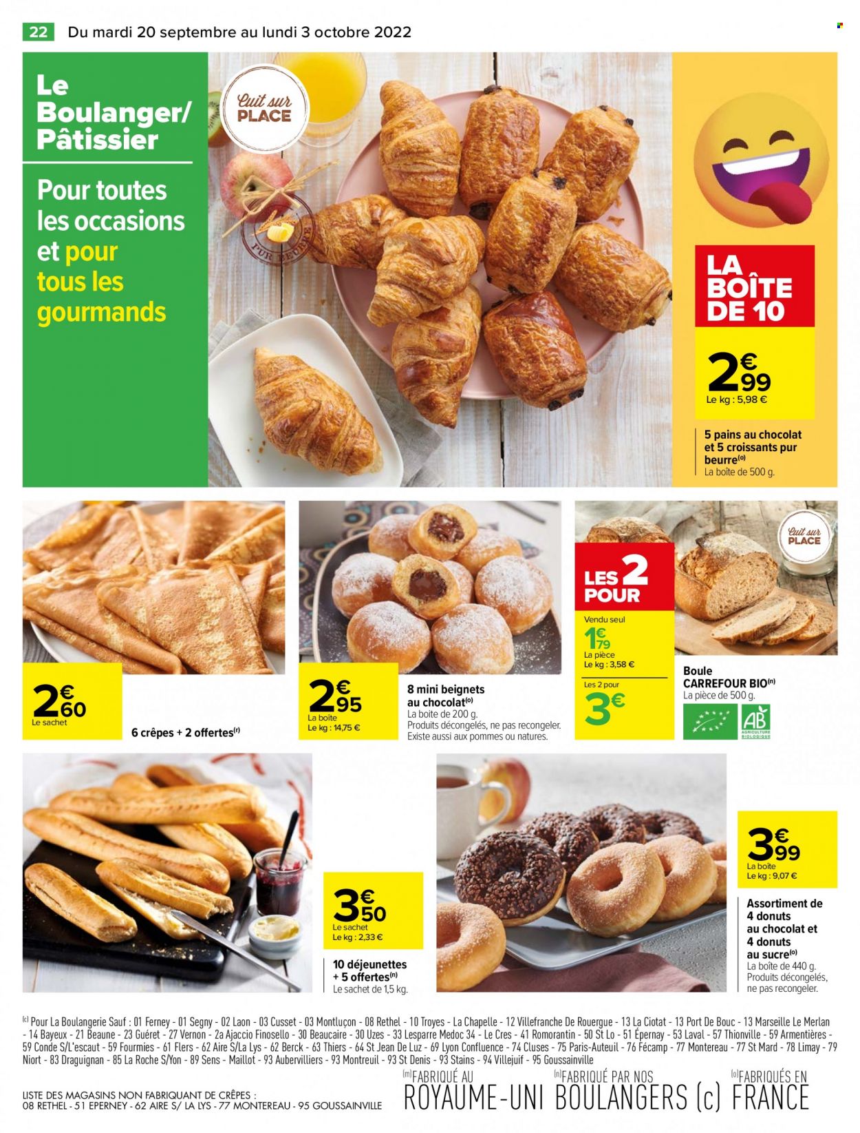 Catalogue Carrefour Hypermarchés - 20/09/2022 - 03/10/2022. Page 24