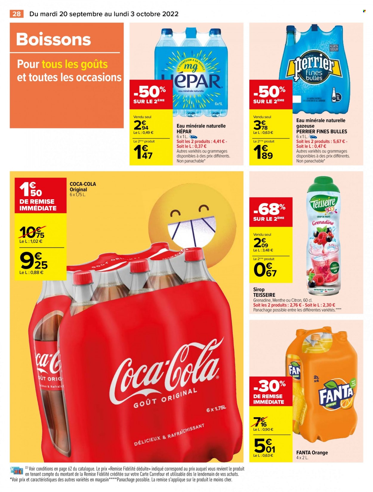 Catalogue Carrefour Hypermarchés - 20/09/2022 - 03/10/2022. Page 30