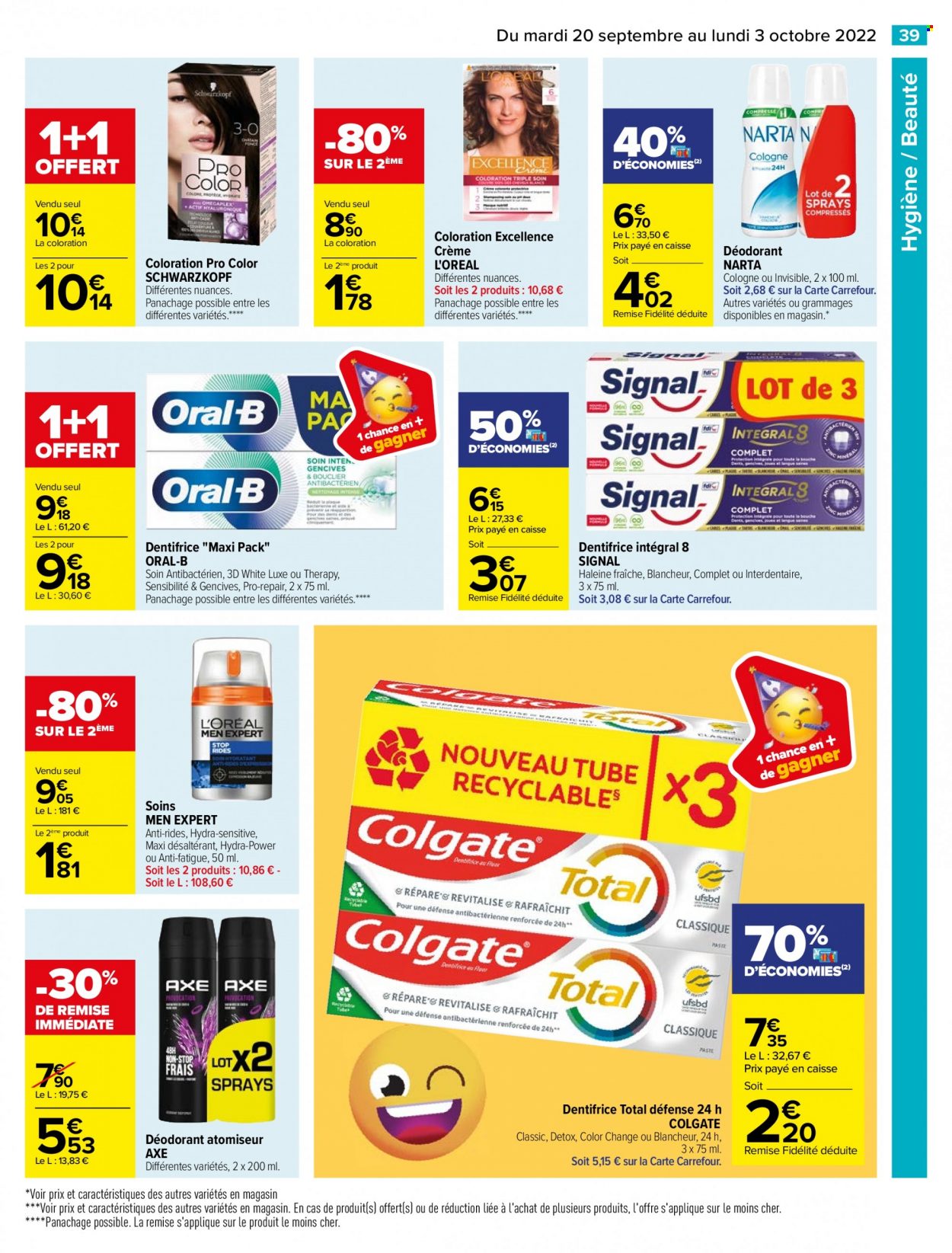 Catalogue Carrefour Hypermarchés - 20/09/2022 - 03/10/2022. Page 41