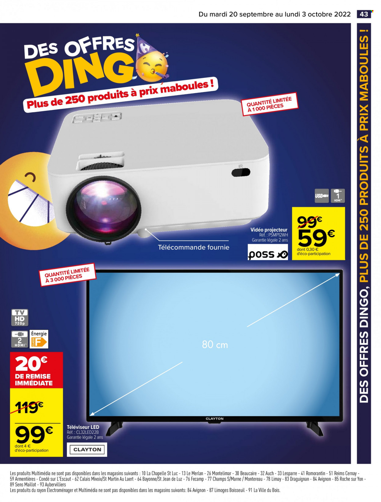 Catalogue Carrefour Hypermarchés - 20/09/2022 - 03/10/2022. Page 45