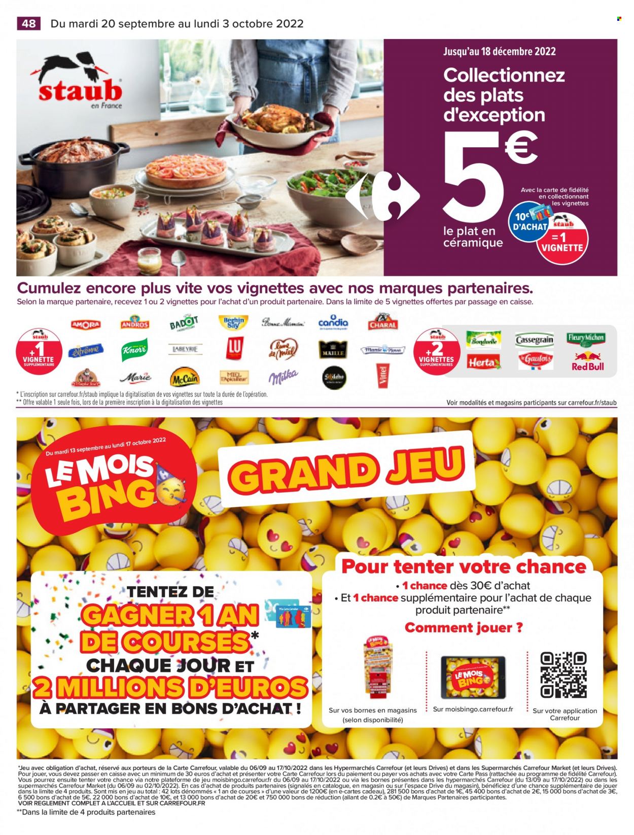 Catalogue Carrefour Hypermarchés - 20/09/2022 - 03/10/2022. Page 50