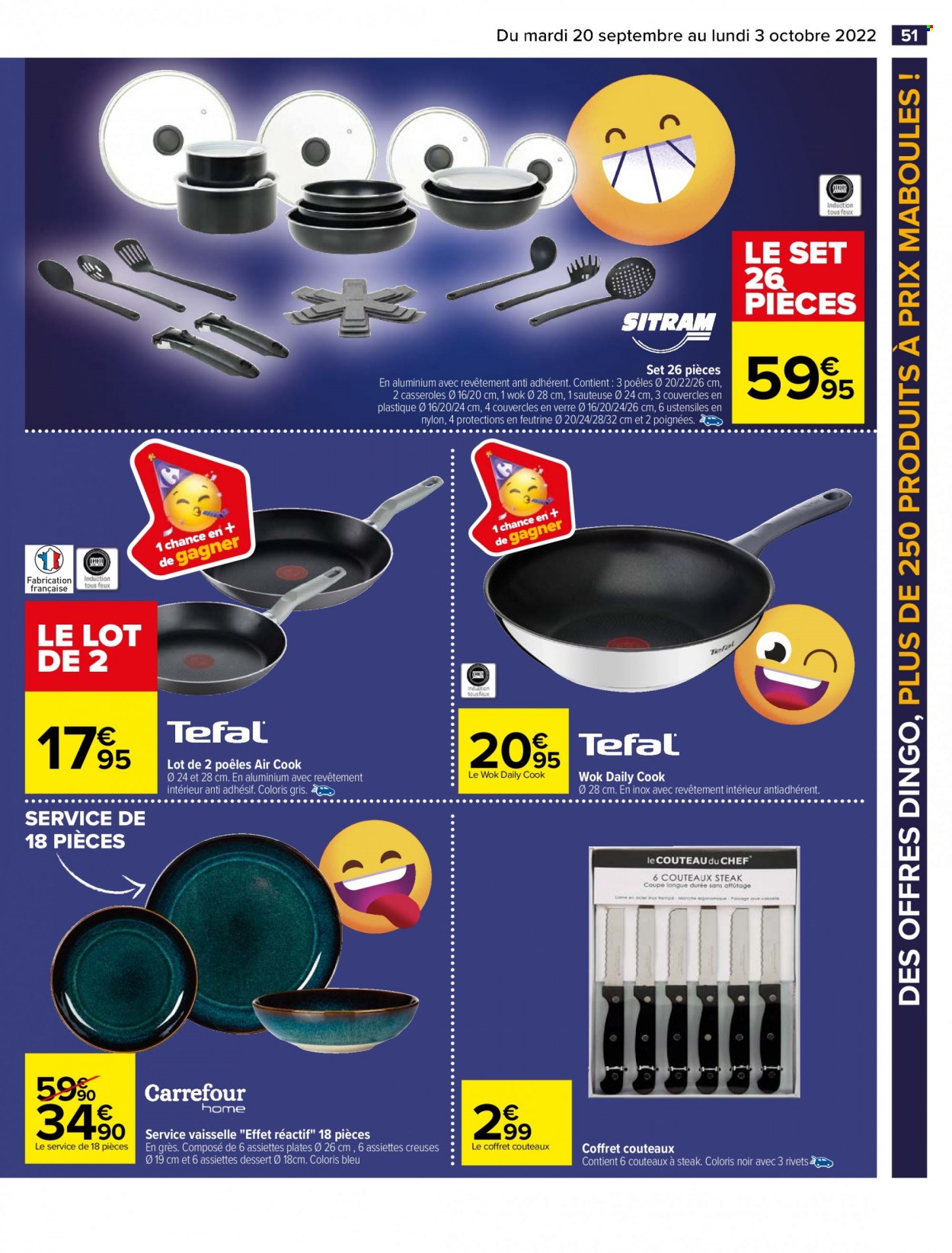 Catalogue Carrefour Hypermarchés - 20/09/2022 - 03/10/2022. Page 53
